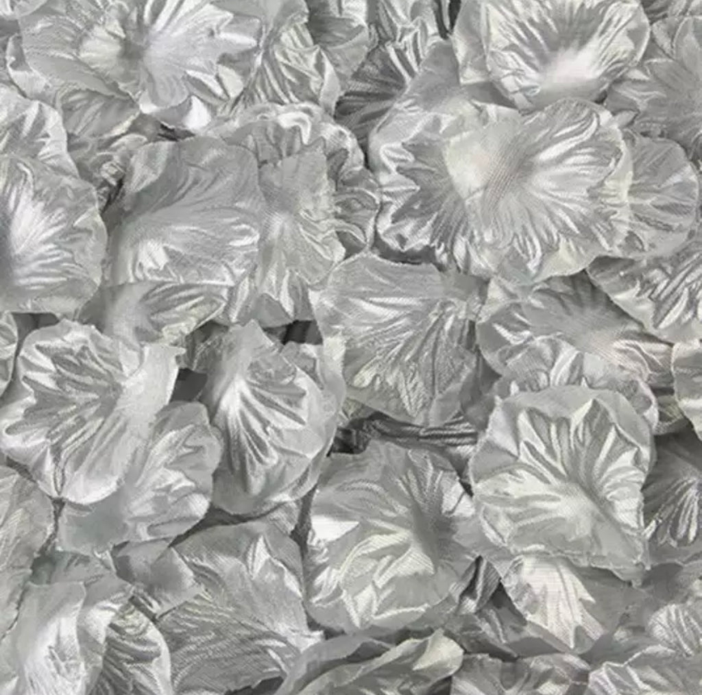 Roseblader sølv - 500 stk