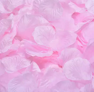 Roseblader rosa - 500 stk